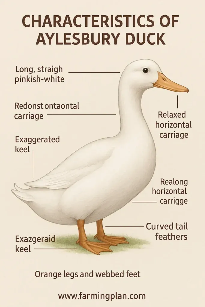 Aylesbury Duck - Farming & Breed Profile Characteristics Of Aylesbury Duck