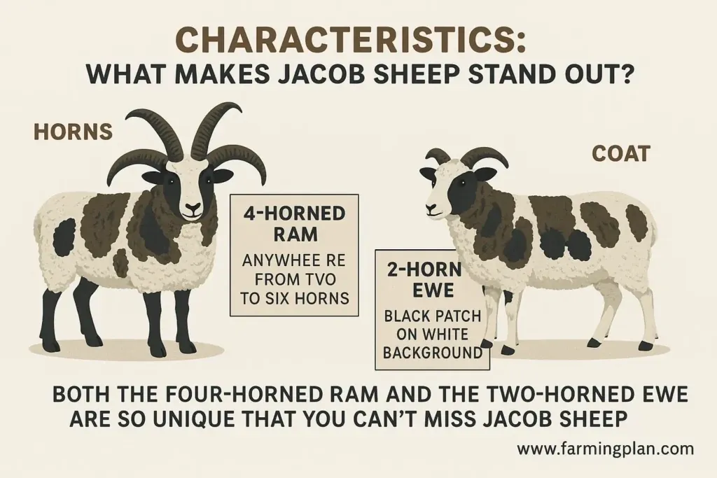 Characteristics What Makes Jacob Sheep Stand Out
