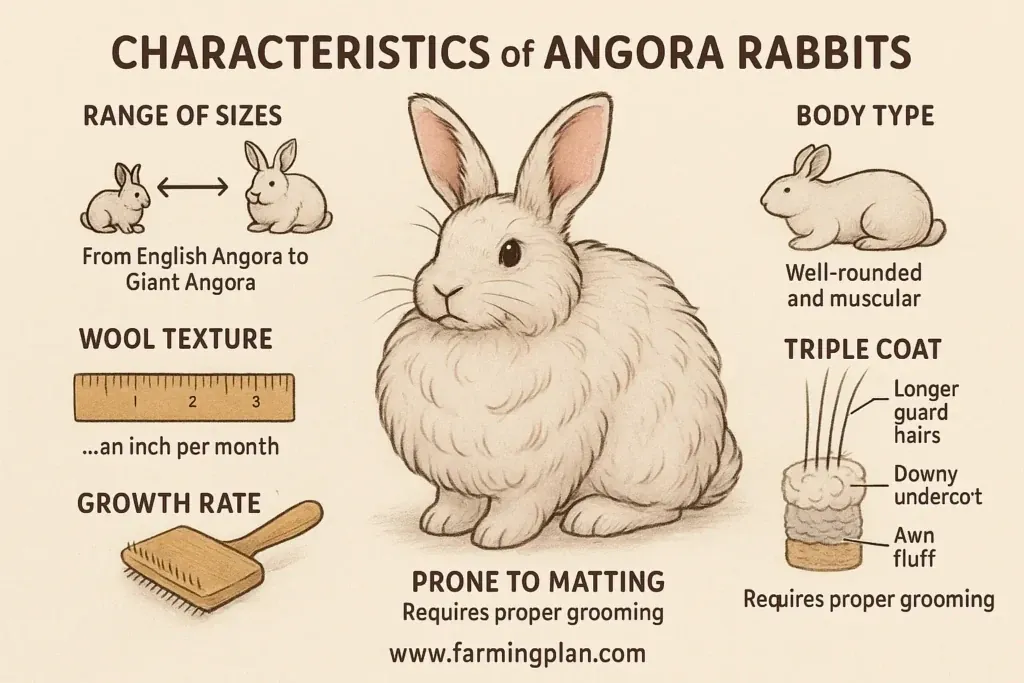 Angora Rabbit - Farming & Breed Profile Characteristics of Angora Rabbits