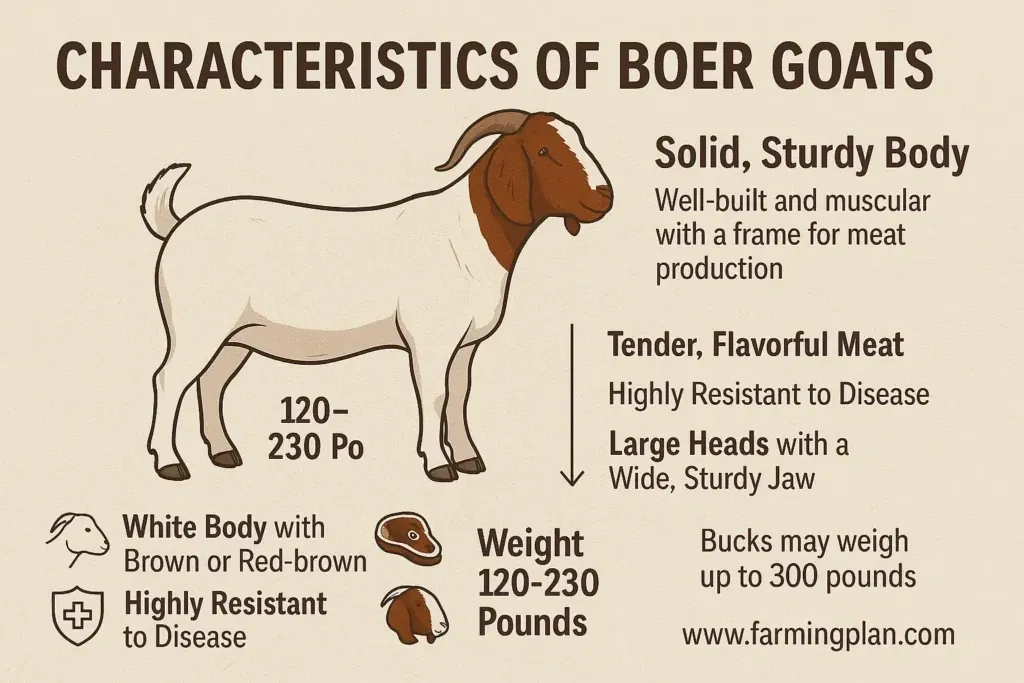Characteristics of Boer Goat