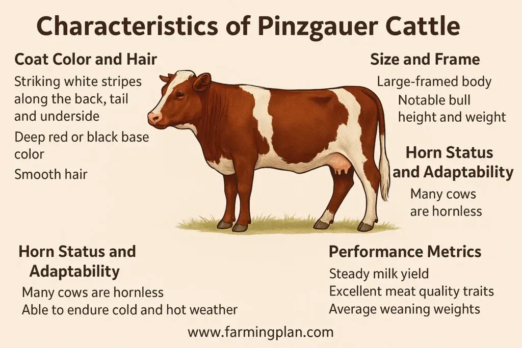 Pinzgauer Cattle - Farming & Breed Profile Characteristics of Pinzgauer Cattle