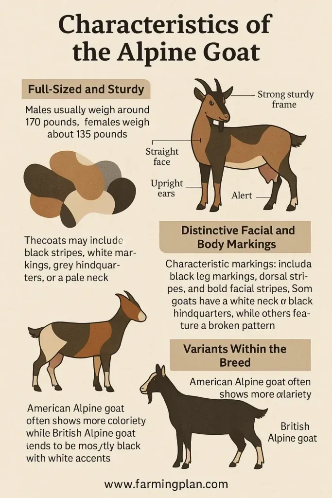 Characteristics of the Alpine Goat