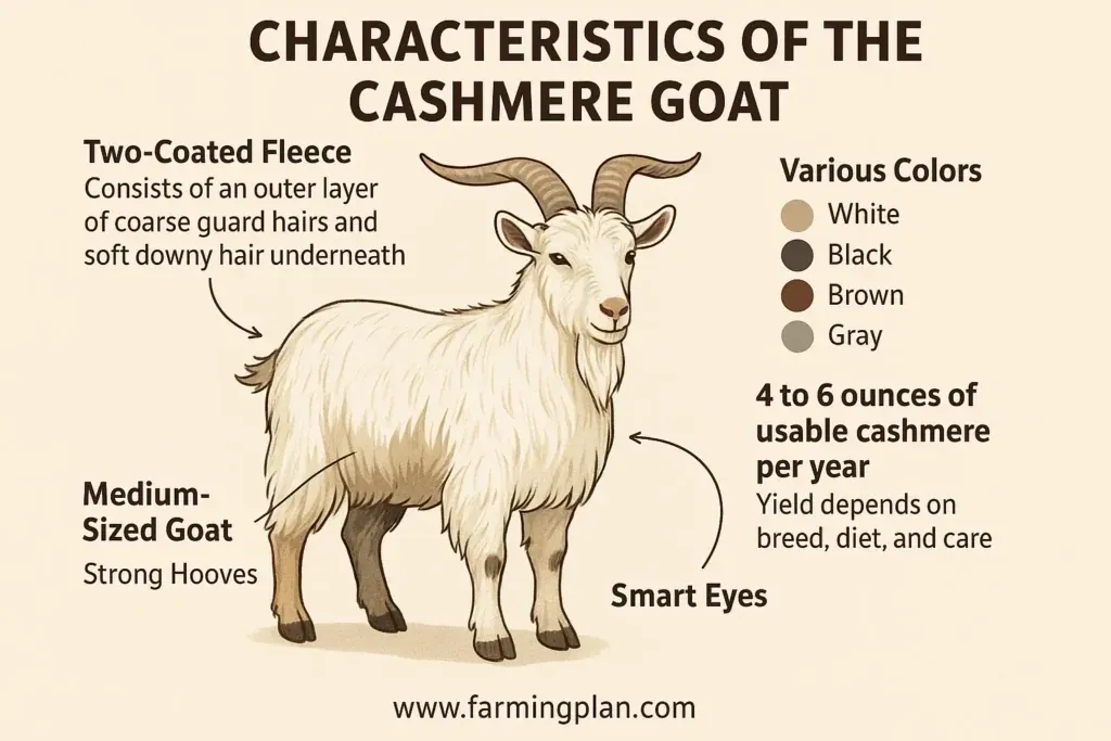 Cashmere Goat - Farming & Breed Profile Characteristics of the Cashmere Goat