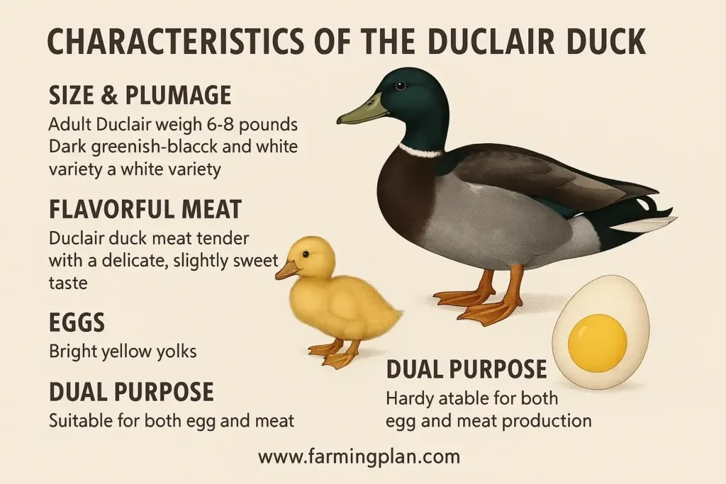 Duclair Duck - Farming & Breed Profile Characteristics of the Duclair Duck