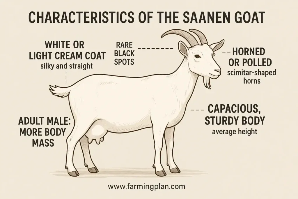 Saanen Goat - Farming & Breed Profile Characteristics of the Saanen Goat