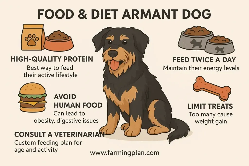 Armant Dogs - Farming & Breed Profile Food & Diet Armant Dog