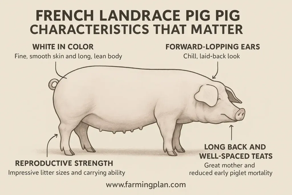 French Landrace Pig Characteristics That Matter
