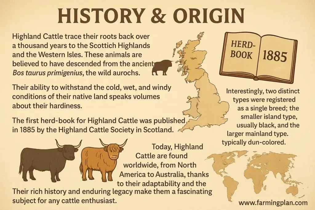 History & Origin Of Highland Cattle