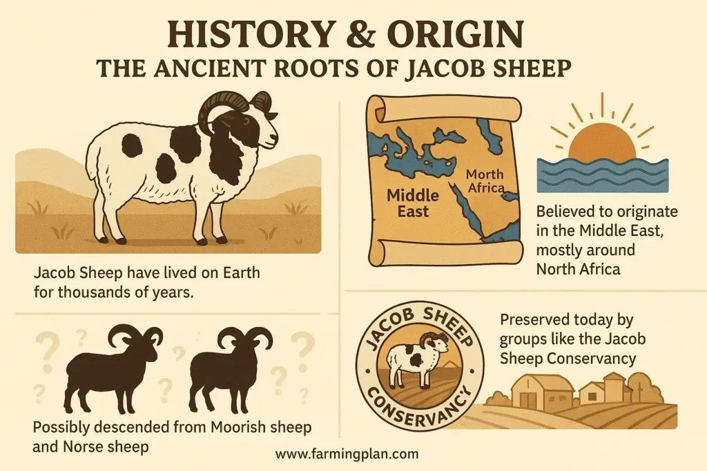 History and Origin: The Ancient Roots of Jacob Sheep
