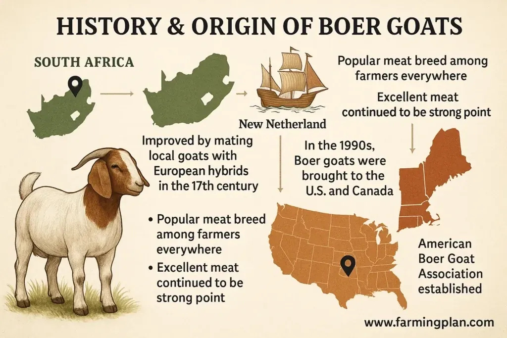 History and Origin of Boer Goats