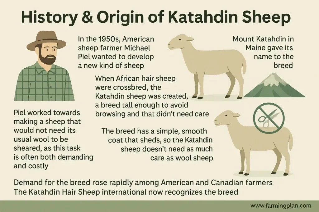 History & Origin of Katahdin Sheep