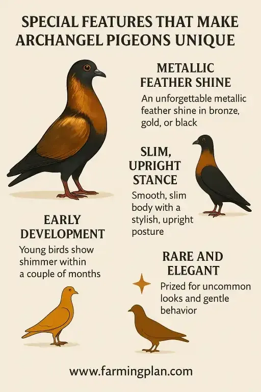 Archangel Pigeon - Farming & Breed Profile Special Features of Archangel Pigeons