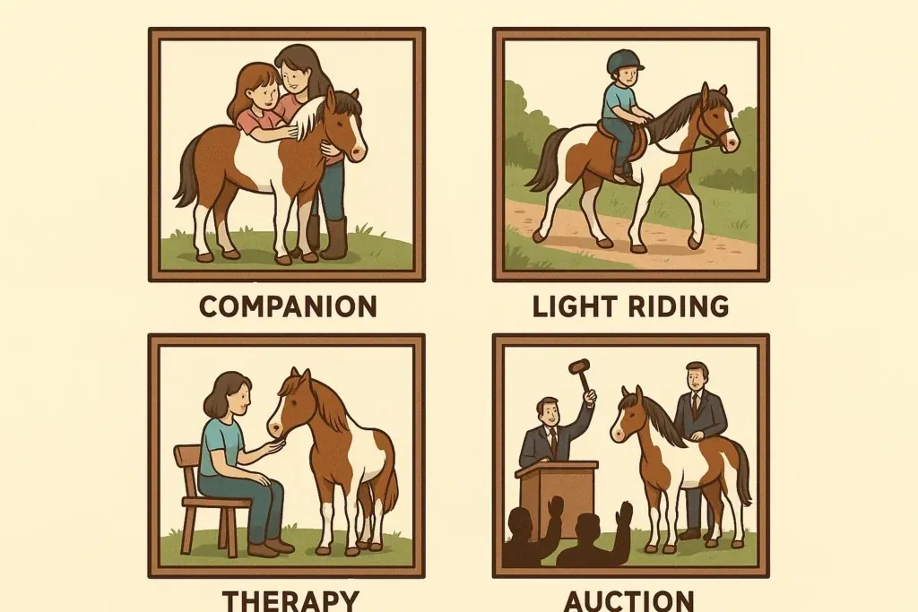 Usage & Purpose of the Chincoteague Pony Horse