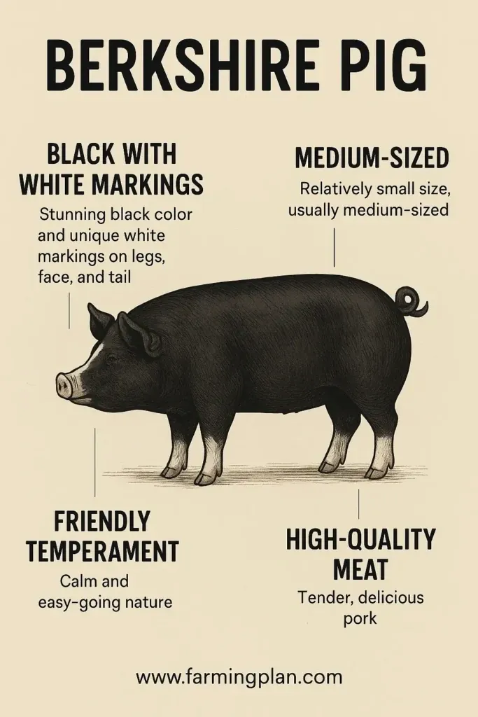 Berkshire Pig - Farming & Breed Profile Berkshire pig characteristics