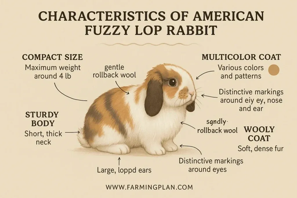 characteristics of american fuzzy lop rabbit