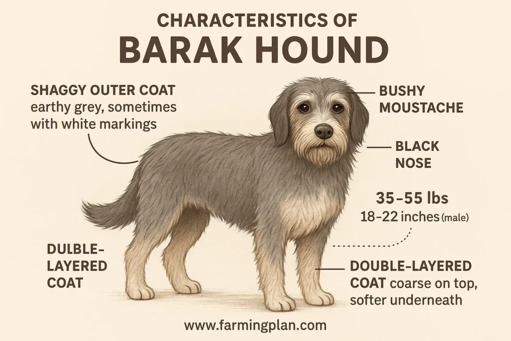 characteristics of barak hound dog