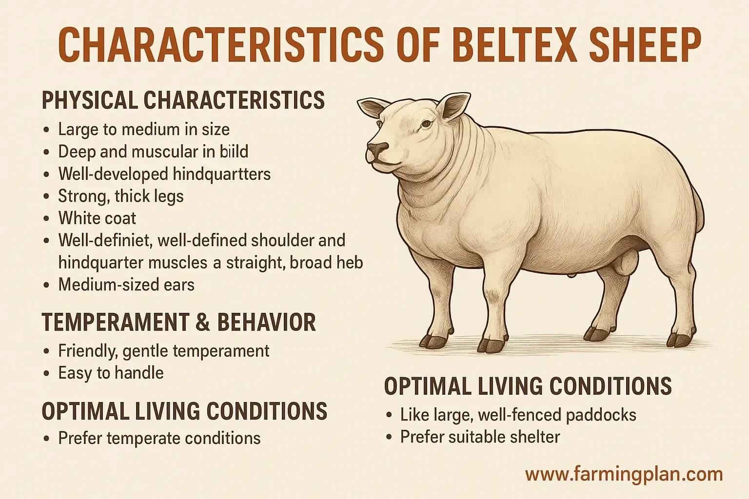 Beltex Sheep Farming Guide