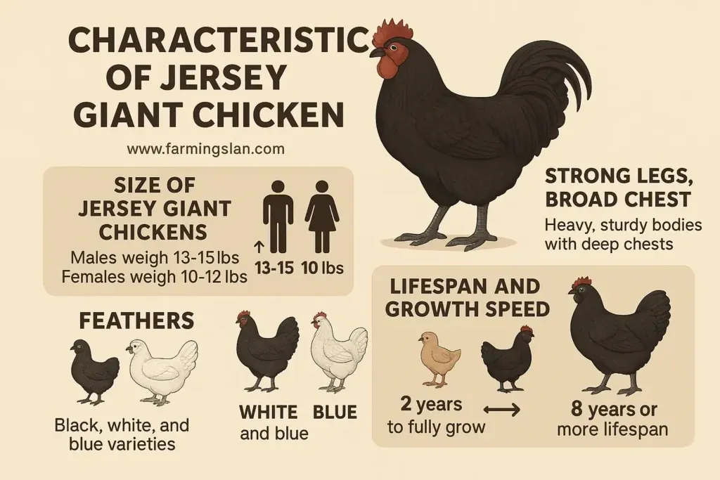 Jersey Giant Chicken - Farming & Breed Profile characteristics of jersey giant chicken