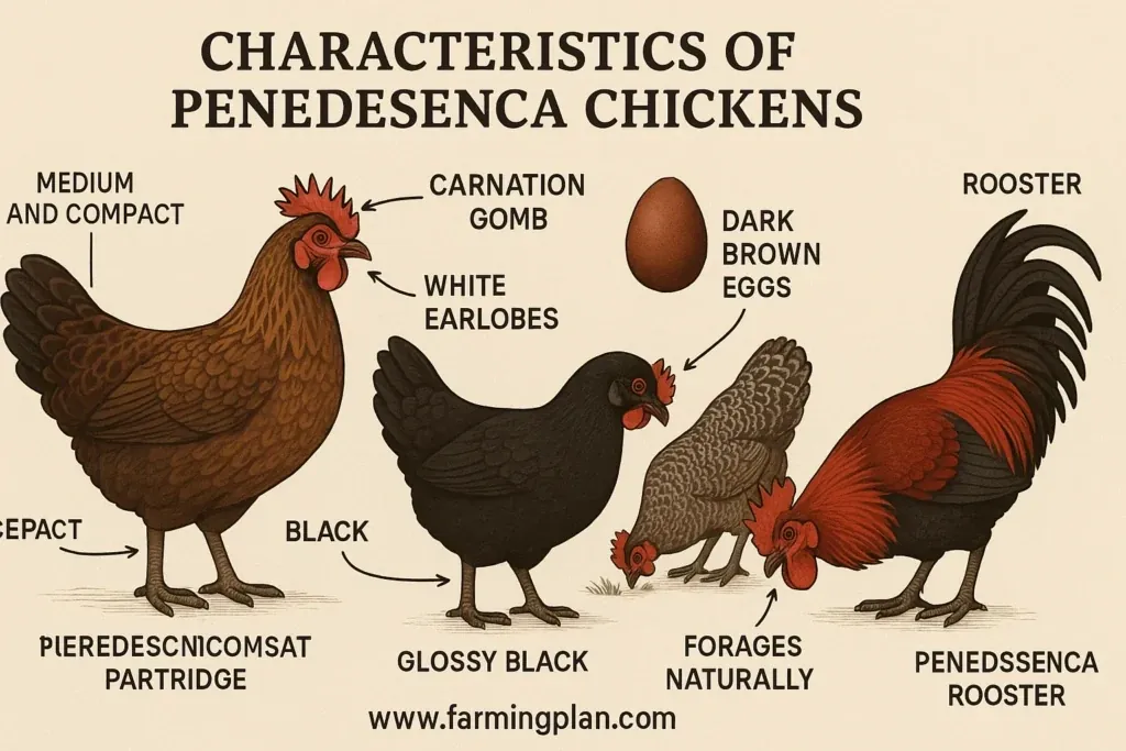 Penedesenca Chicken - Farming & Breed Profile characteristics of penedesenca chicken