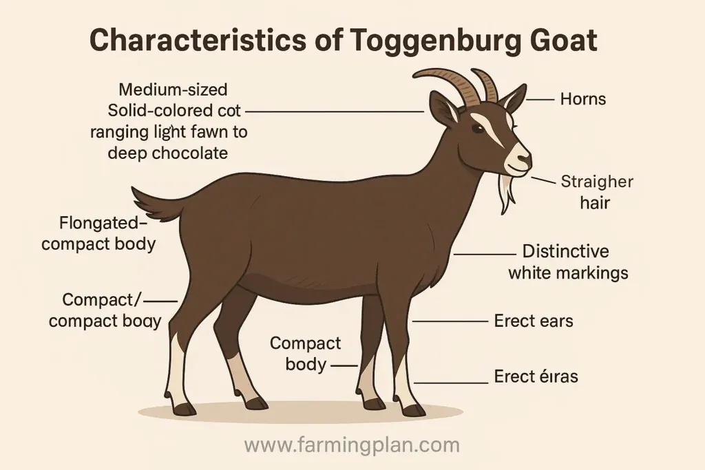 characteristics of toggenburg goat