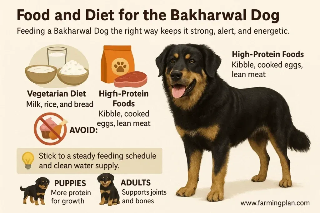 Bakharwal Dog - Farming & Breed Profile food and diet for the bakharwal dog