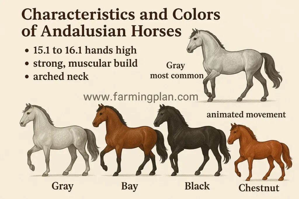 food & diet of the andalusian horse
