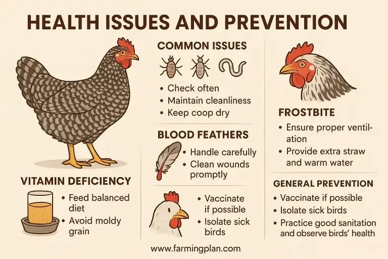 California Gray Chicken - Farming & Breed Profile health issues and prevention of california gray chicken