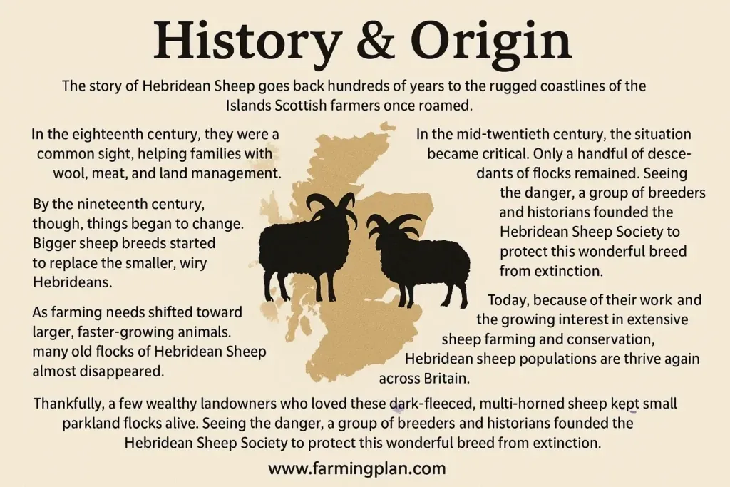 history & origin of hebridean sheep