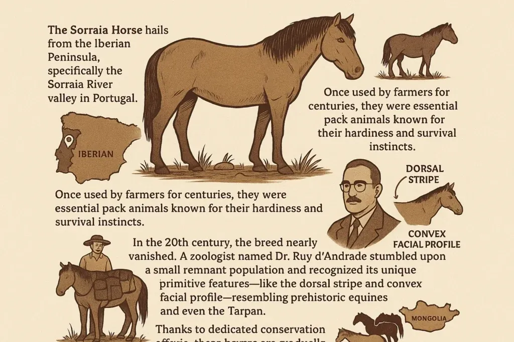 Care For A Sorraia Horse - Farming & Breed Profile history & origin of sorraia horse