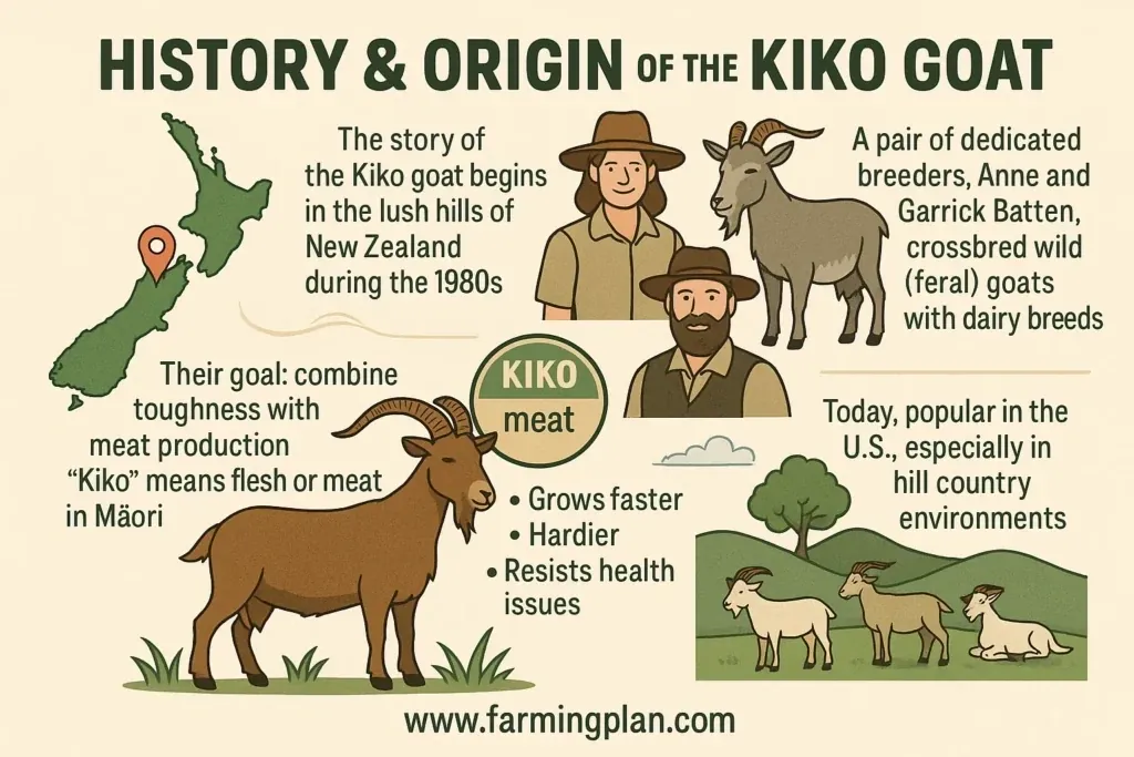 Kiko Goats - Farming & Breed Profile history & origin of the kiko goat