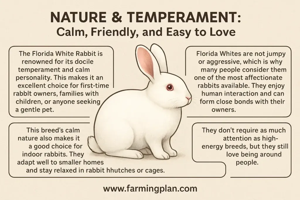 Florida White Rabbit - Farming & Breed Profile nature and temperament of florida white rabbit