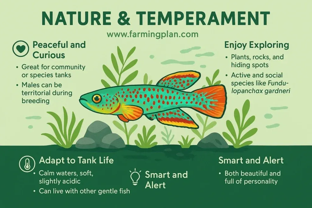 Killifish Wonders - Farming & Breed Profile nature & temperament of killifish