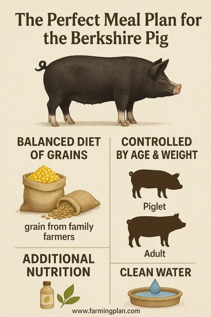 Berkshire Pig - Farming & Breed Profile perfect meal plan for the berkshire pig