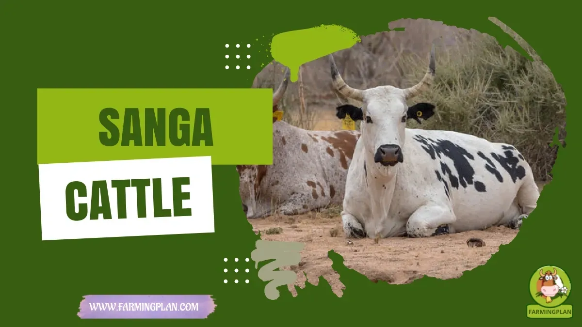 Sanga Cattle characteristics, agricultural utility and breed care guide