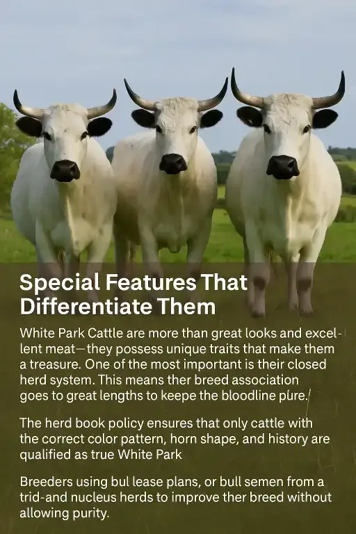 White Park Cattle - Farming & Breed Profile Special Features of White Park Cattle
