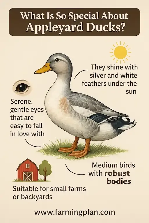 what is so special about appleyard ducks